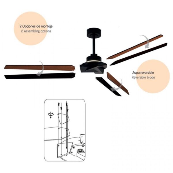 BRISA ανεμιστήρας με φως