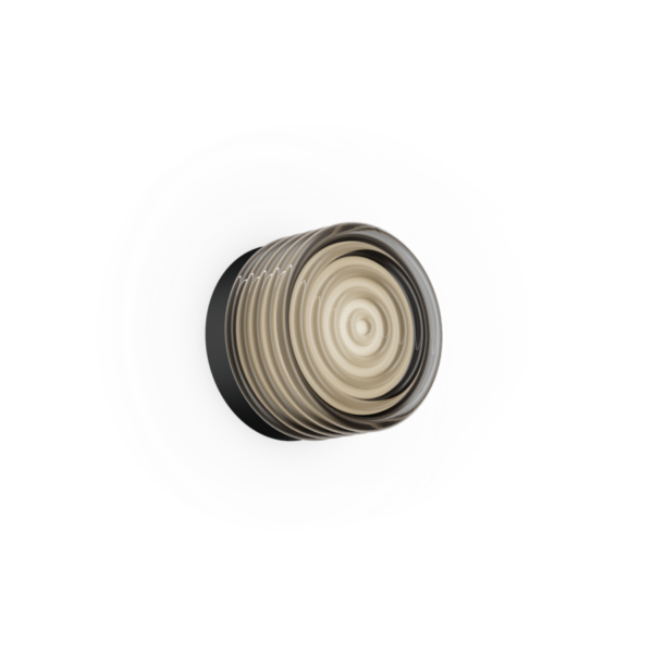 HAJO IP44 1.0 φωτιστικό τοίχου με μαυρη βαση phase cut