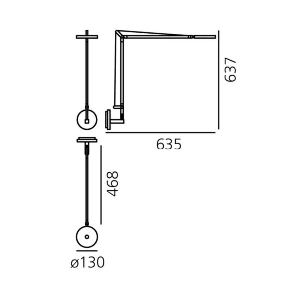 DEMETRA φωτιστικό τοίχου