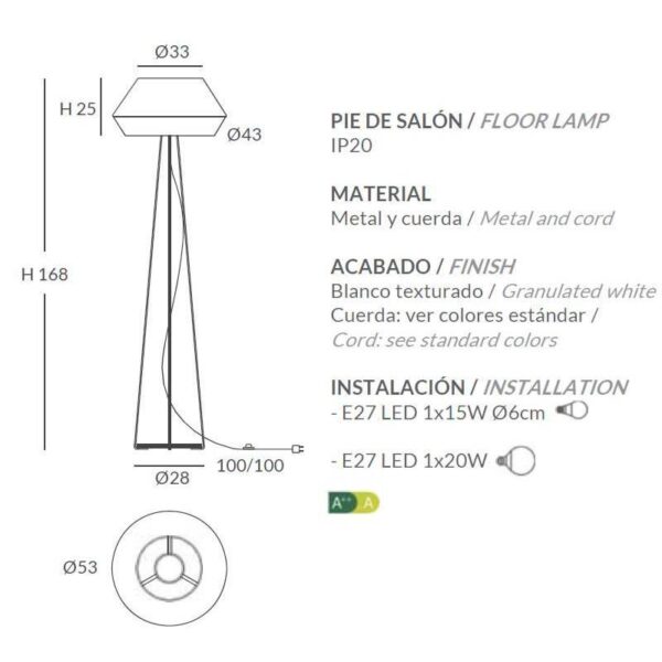 BANYO φωτιστικό δαπέδου