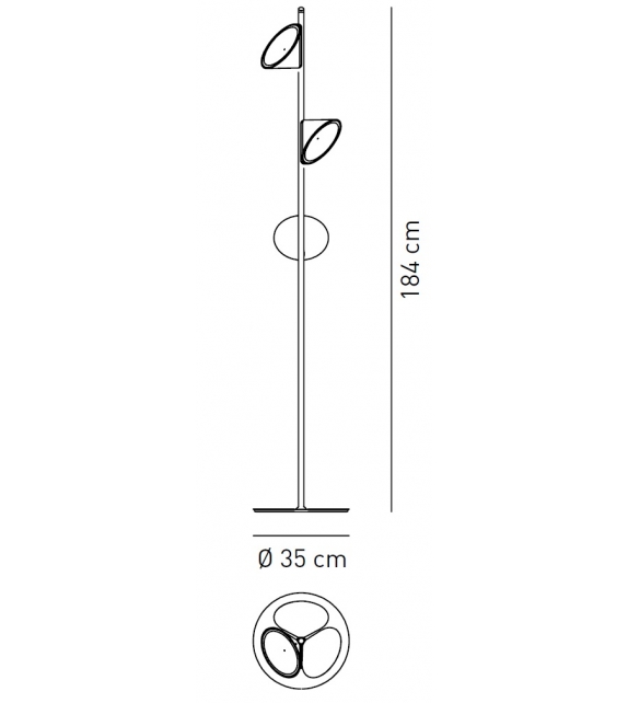 ORCHID φωτιστικό δαπέδου