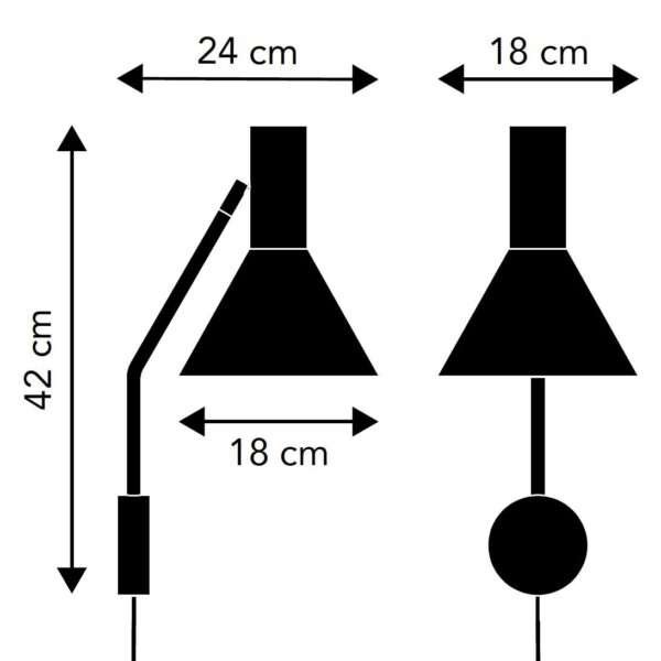 LYSS φωτιστικό τοίχου
