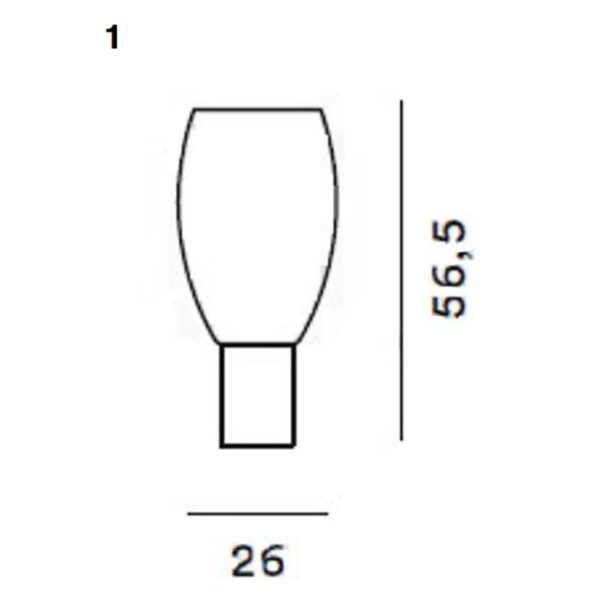 BUDS 1 επιτραπέζιο φωτιστικό
