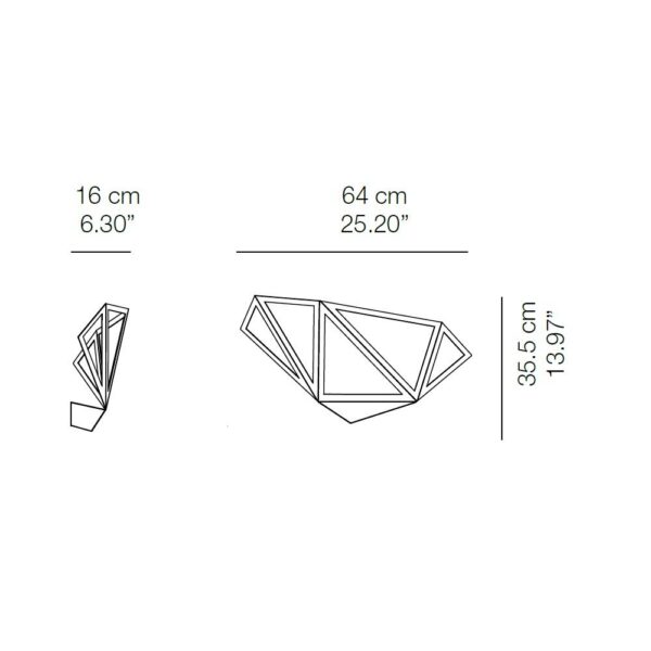 STARLIGHT φωτιστικό τοίχου