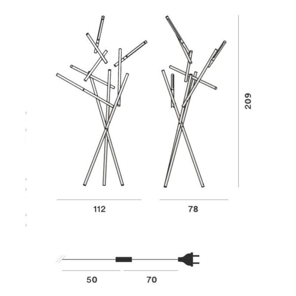 TUAREG φωτιστικό δαπέδου