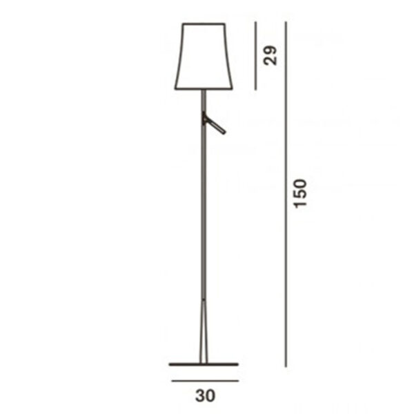 BIRDIE φωτιστικό δαπέδου