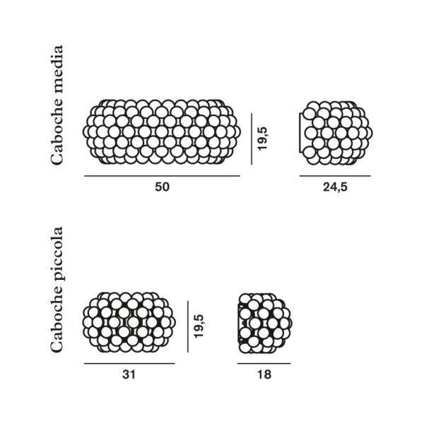 CABOCHE φωτιστικό τοίχου