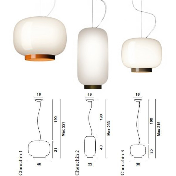 CHOUCHIN REVERSE κρεμαστό φωτιστικό