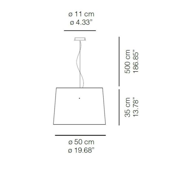 GRACE L κρεμαστό φωτιστικό
