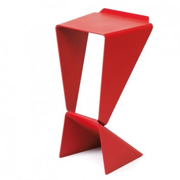 941_2 ICON σκαμπό σε κόκκινο χρώμα