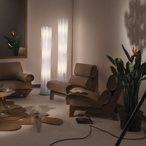 BACH XXL φωτιστικό δαπέδου σε απαλό χρυσό χρώμα