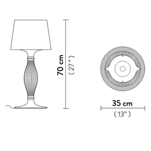 LIZA επιτραπέζιο φωτιστικό