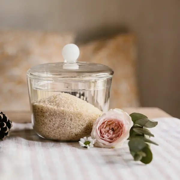 BILIA δοχείο με χερούλια & καπάκι