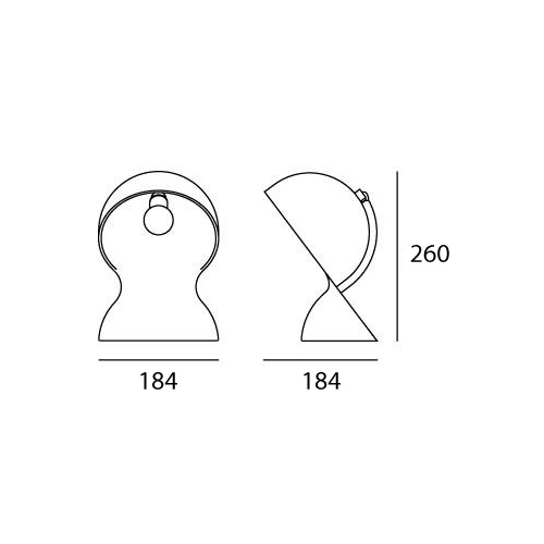 DALU-DIAMENSIONS DALU επιτραπέζιο φωτιστικό