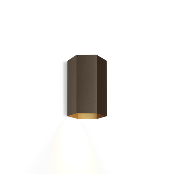 HEXO-MINI-1.0-bronzelightplus HEXO MINI 1.0 φωτιστικό τοίχου