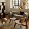 Melt-Medium-Pendant-Bronze-Polished-ambiance MELT LEd κρεμαστό φωτιστικό