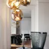 Melt-Small-Chandelier-Gold-Polished-Polycarbonate-ambiance MELT CHANDELIER κρεμαστό φωτιστικό