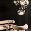 Melt-Small-Chandelier-Silver-Polished-Polycarbonate-ambiance MELT CHANDELIER κρεμαστό φωτιστικό