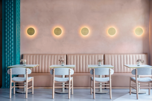Restaurante_JoseLara_ (miles.30 MILES 3.0 στρογγυλό φωτιστικό τοίχου