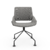 monk swivel_black legs_black 421_garc bic fabric_light plus MONK περιστρεφόμενη καρέκλα