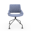 monk swivel_black legs_blue 238_garc bic fabric_light plus MONK περιστρεφόμενη καρέκλα