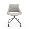 monk swivel_black legs_grey 230_garc bic fabric_light plus MONK περιστρεφόμενη καρέκλα