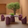 qeeboo-cobble-table-top-190-hpl-gargan-elisa-02-light COBBLE 190 τραπέζι
