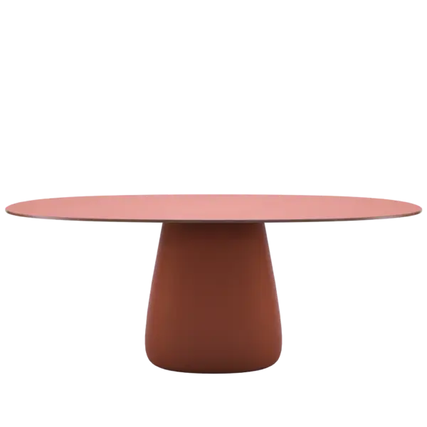 qeeboo-cobble-table-top-190-hpl-gargan-elisa-09--terracotta-lightplus COBBLE 190 τραπέζι