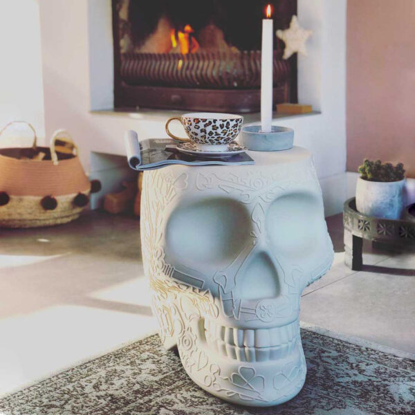 MEXICO σκαμπό-βοηθητικό τραπέζι