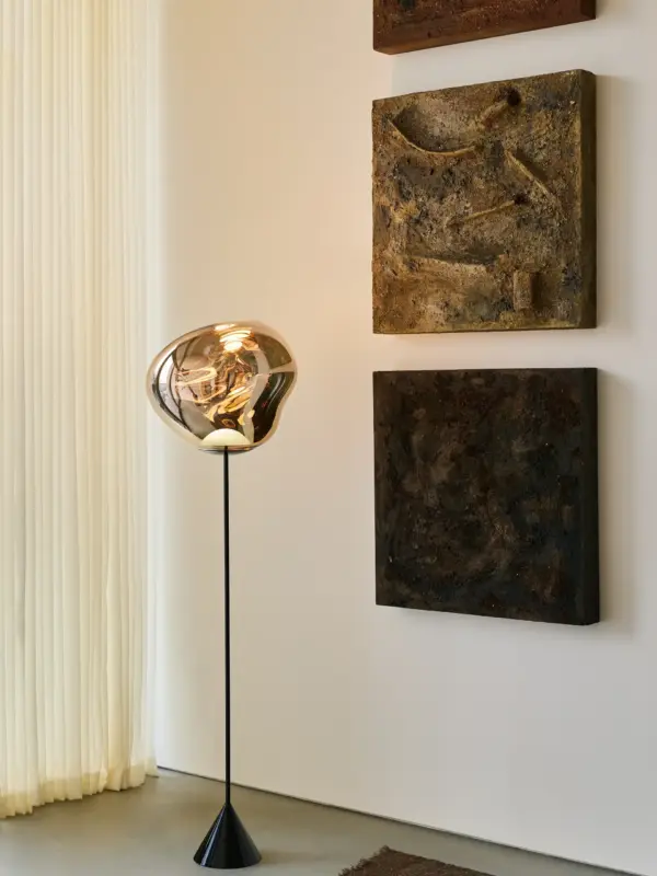 Melt-Slim-Cone-Floor-Light-Copper-Polished-Polycarbonate-melt-ambiance MELT CONE SLIM φωτιστικό δαπέδου