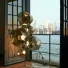 Melt-Floor-Chandelier-Bronze-Polished-abiance MELT STAND CHANDELIER φωτιστικό δαπέδου